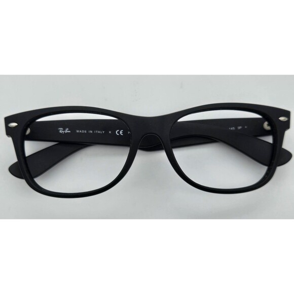 Ray-Ban New Wayfarer RB2132 Eyeglass Frames Black Italy No Lenses Ca - Picture 2 of 13